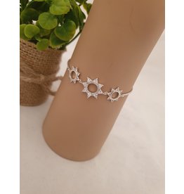 BJD0111-Silver Adjustable Bracelet