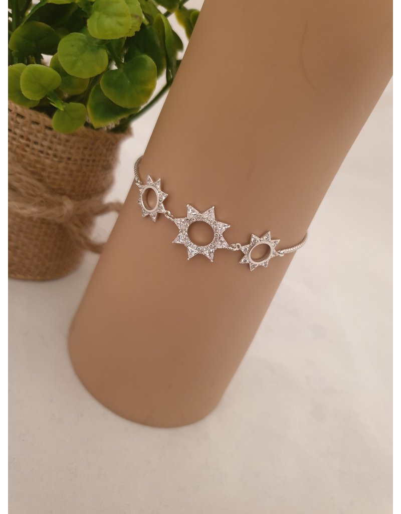 BJD0111-Silver Adjustable Bracelet