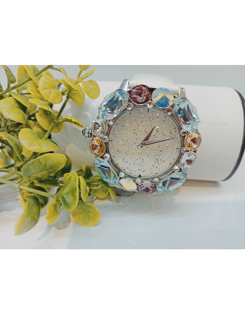 WTA0006 - White Mother Of Pearl, Grape Watch