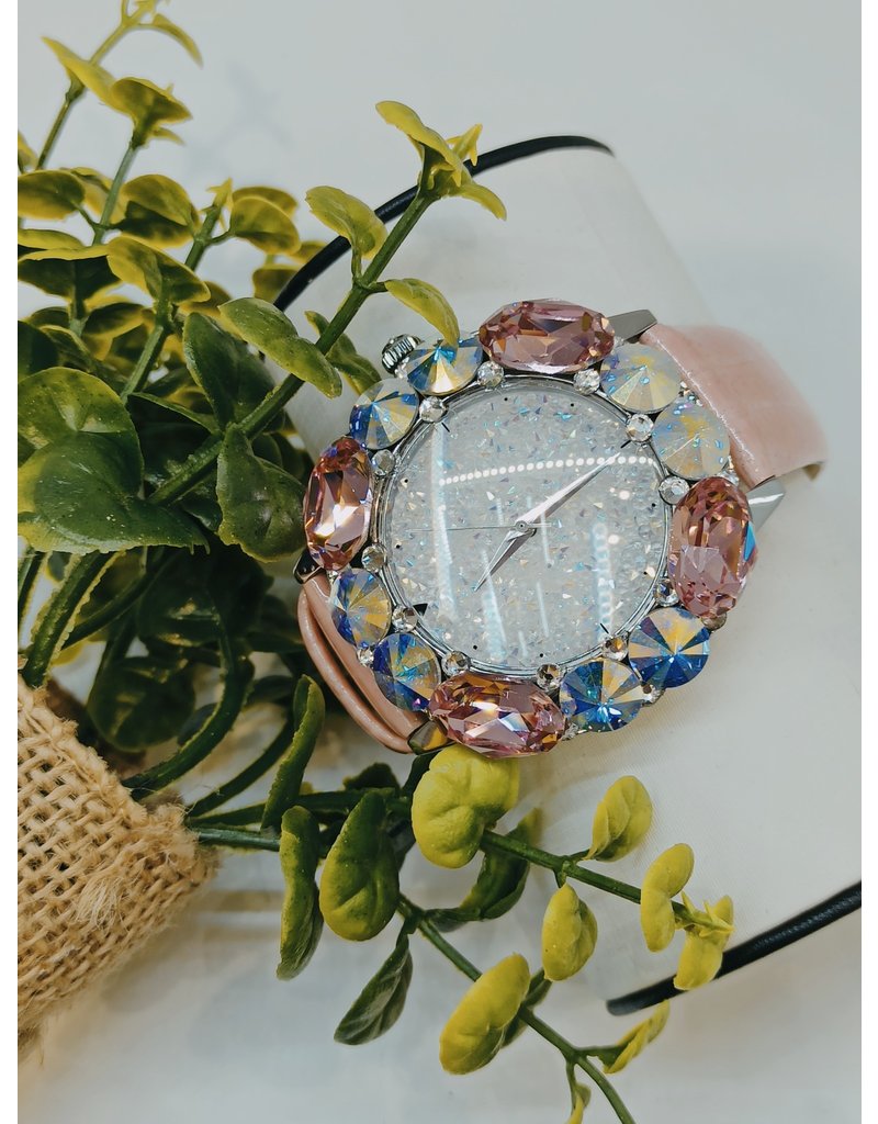 WTA0020 - Pink Mother Of Pearl Watch