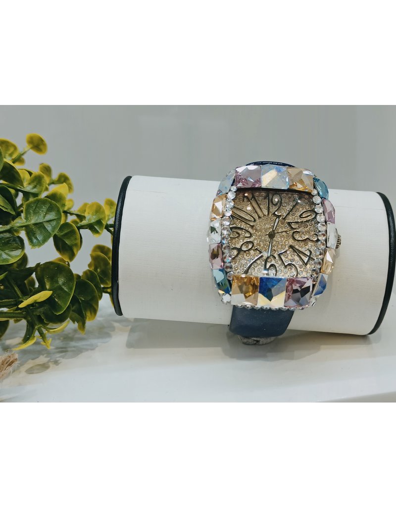 WTA0025 - Navy Blue Multicolour Watch