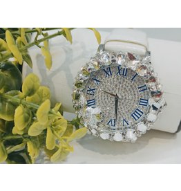 WTA0031 - White Silver Watch