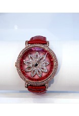 50256029 - Red and Gold Watch with Rotating Centre
