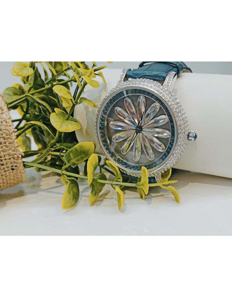 50256036 - Blue and Silver Watch