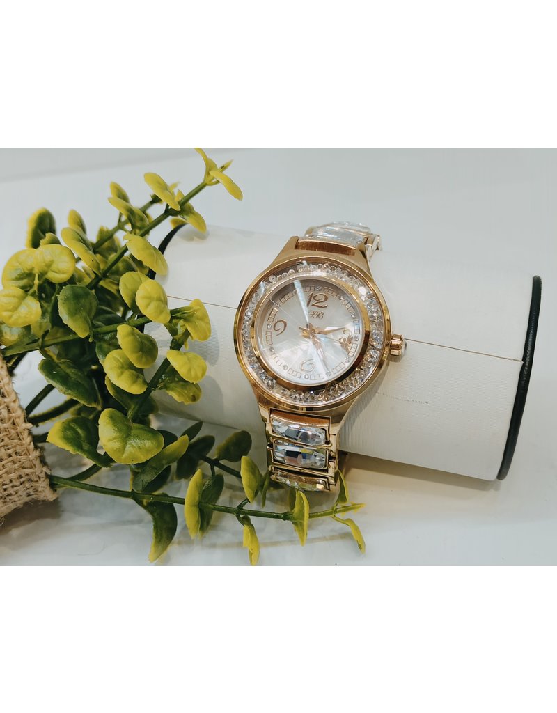 50256040 - Gold and Silver jewel Watch