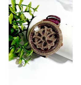 50256044 -Burgandy Rotating Watch