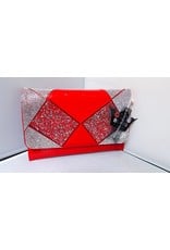 20240022 - Red  Clutch Bag