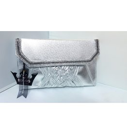 20240057 - Silver  Clutch Bag