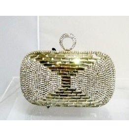 40230048 - Gold Silver Clutch Bag