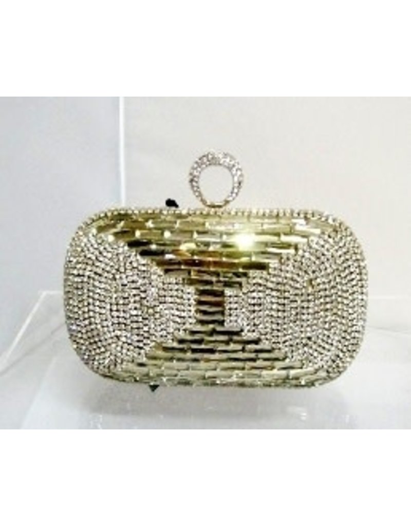 40230048 - Gold Silver Clutch Bag