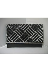 40240035 - Black Silver Clutch Bag