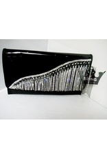 40240048 - Black Silver Clutch Bag