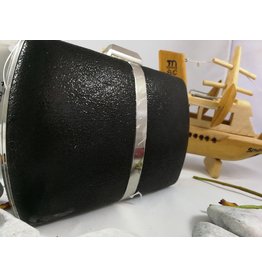 40241157 - Black Silver Clutch Bag