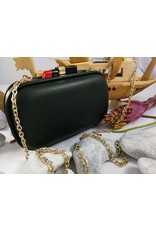 40241161 - Black Lipstick Clutch Bag