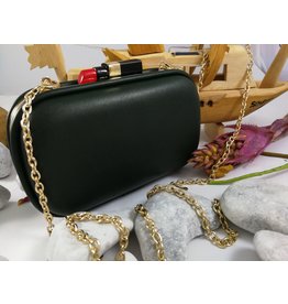 40241161 - Black Lipstick Clutch Bag