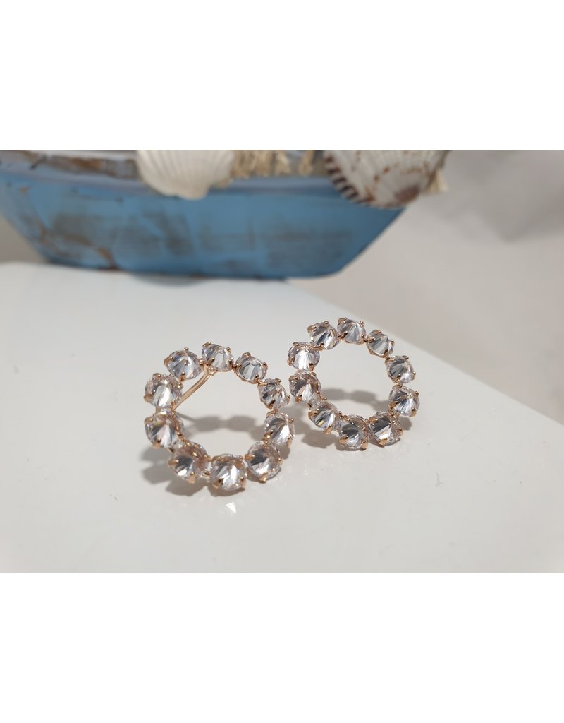 Ere0007 - Rose Gold -  Earring