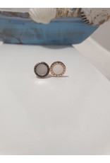 Ere0022 - Circle Rose Gold  Earring