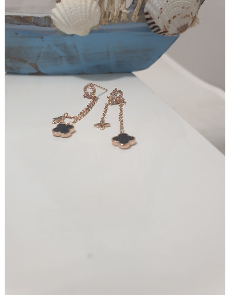 Ere0025 -  Rose Gold  Earring