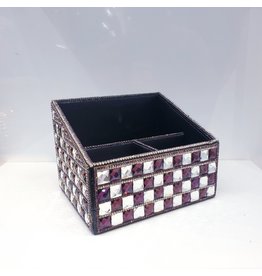 60220015 - Silver and Purple Stationery Divider