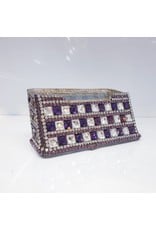60220028 - Purple and Silver Card Holder