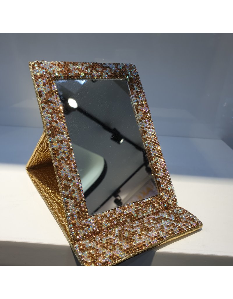 60250621 - Folded Gold Mirror