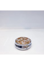 60250639 - Gold Round Pillbox