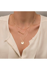lcb0001 - Gold Multi Layer Necklace
