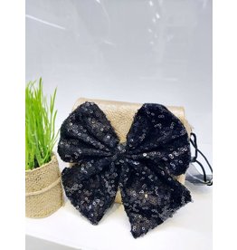 HBA0005 -  Gold, Black, Bow Mini Handbag
