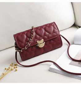 HBA0020 -  Maroon, Sling Handbag