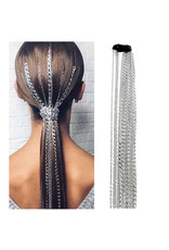 MCA0009 -  Silver 3 Piece Hair Jewellery Hair Jewellery