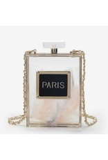 NCA0020 -  Paris, Acryllic Novelty Clutch