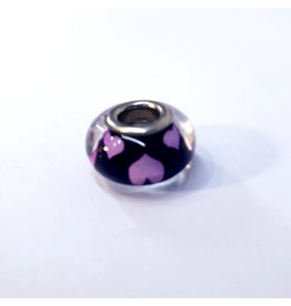 50313441 - Blank and Pink Hearts Charm