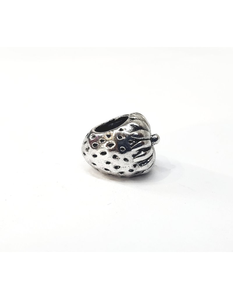 50313468 - Silver Strawberry Charm