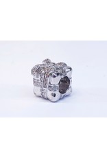 50313514 - Silver Gift Box Charm