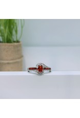 RGC180130 - Red, Silver Ring