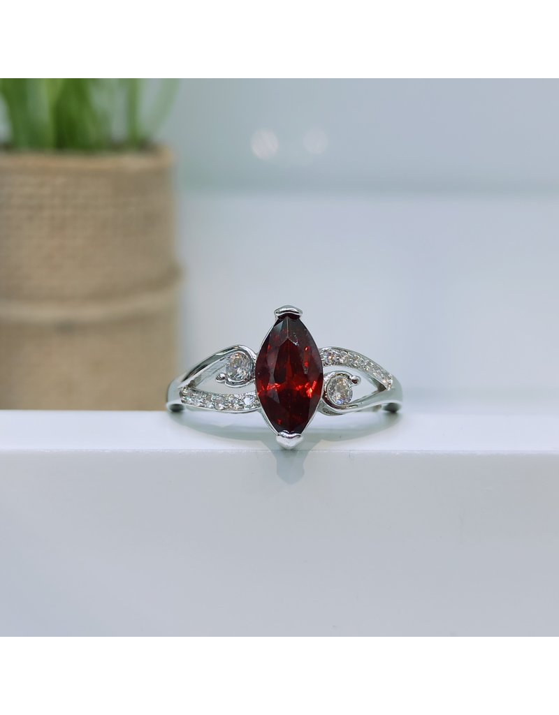 RGC180136 - Red, Silver Ring