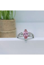 RGC180137 - Pink, Silver Ring