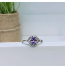 RGC180141 - Purple, Silver Ring