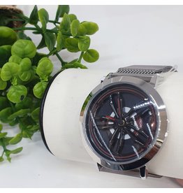 WTB0010- Spinner Silver Watch