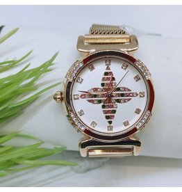 WTB0021- Rose Gold Multicolour Watch