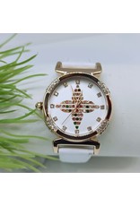 WTB0022- White Rose Gold Watch