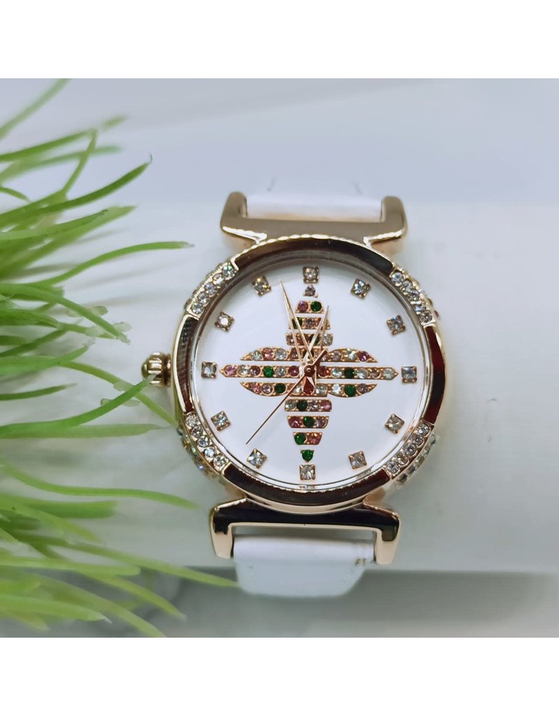 WTB0022- White Rose Gold Watch