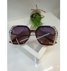 SNA0003- Maroon Sunglasses