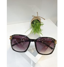 SNA0006- Gold/Black Sunglasses