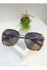 SNA0012- Black Bow Sunglasses