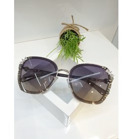 SNA0012- Black Bow Sunglasses