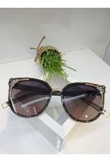 SNA0024- Silver/Mother Of Pearl Sunglasses