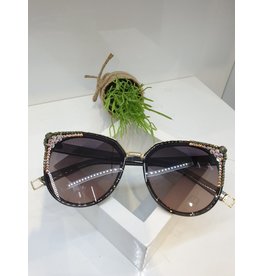 SNA0024- Silver/Mother Of Pearl Sunglasses