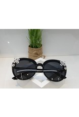 SNA0033- Black/White/Purple Sunglasses