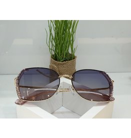 SNA0052- Silver Pink Sunglasses